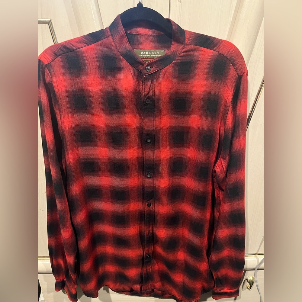 Zara plaid shirt ❤️ for men